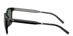 Shop OLIVER PEOPLES Mr. Federer Rectangle Sunglasses in Black online.