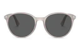 Shop PERSOL Unisex Panthos Sunglasses in Opal Grey online.