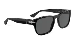 Shop PERSOL Unisex Pillow Sunglasses in Black online.