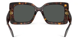 Shop VERSACE Medusa Irregular Sunglasses in Havana online.