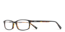 Shop EYE'M Rectangle Eyeglasses in Black Havana online.