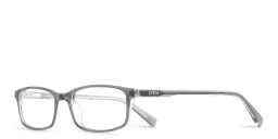 Shop EYE'M Rectangle Eyeglasses in Grey online.