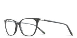 Shop EYE'M Square Eyeglasses in Black online.