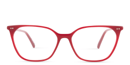 Shop EYE'M Square Eyeglasses in Burgundy online.