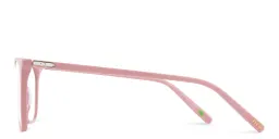 Shop EYE'M Square Eyeglasses in Nude online.