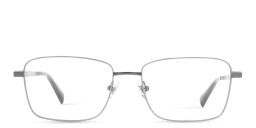 Shop EYE'M Rectangle Eyeglasses in Gunmetal online.