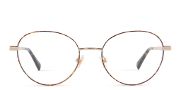 Shop EYE'M Round Eyeglasses in Gold online.