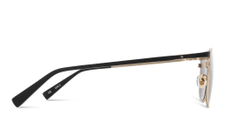 Shop EYE'M Square Sunglasses in Black online.