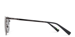 Shop EYE'M Square Sunglasses in Gunmetal online.