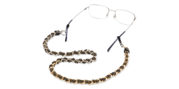 Shop MASHUT Kaki Unisex Glasses Chain online.