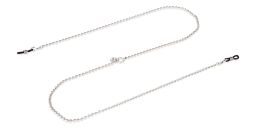 Shop LUTECE Henri Glasses Chain in Silver online.