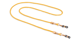 Shop DIFFUSER TOKYO Unisex Glasses Cord in Yellow online.