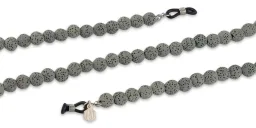 Shop The RICCI DISTRICT Lava Stone Unisex Glasses Chain online.