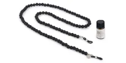 Shop The RICCI DISTRICT Lava Stone Unisex Glasses Chain online.