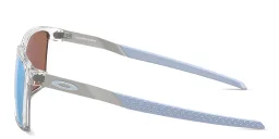 Shop Oakley Exchange Unisex Rectangle Sunglasses in Clear online.
