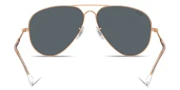 Shop Ray-Ban Old Aviator Unisex Pilot Sunglasses in Rose Gold online.