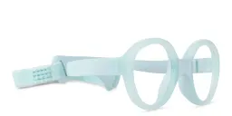 Shop Mira Flex Kids Oval Eyeglasses in Light Blue online.