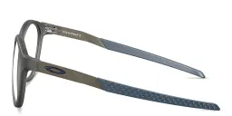 Shop Oakley Exchange R Round Eyeglasses in Grey online.