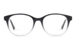 Shop EYE'M Round Eyeglasses in Gradient Black online.