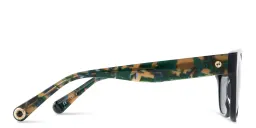 Shop EYE'M Square Sunglasses in Blue online.