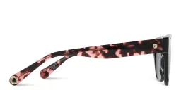 Shop EYE'M Square Sunglasses in Black & Pink Havana online.