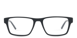 Shop EYE'M Square Eyeglasses in Black online.