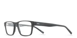 Shop EYE'M Square Eyeglasses in Black online.