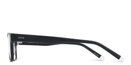Shop EYE'M Square Eyeglasses in Black online.