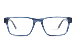 Shop EYE'M Square Eyeglasses in Blue online.