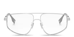 Shop FENDI Travel Wide Pilot Eyeglasses in Silver online.