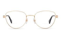 Shop Cartier Signature 'C'de Cartier Wide Round Eyeglasses in Gold online.