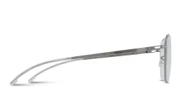 Shop MYKITA Imba Unisex Aviator Eyeglasses in Silver online.