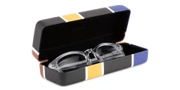 Shop MO Cases Unisex Leather Glasses Travel Case online.