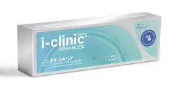 Shop i-clinic ADVANCED Clear Contact Lenses - Pack of 30 online.