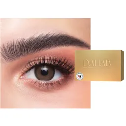 Shop DAHAB Monthly Color Contact Lenses - Cappuccino online.