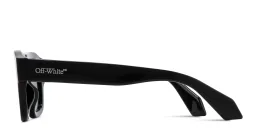 Shop OFF WHITE Providence Unisex Square Sunglasses in Black online.