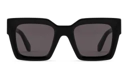 Shop OFF WHITE Jackson Unisex Square Sunglasses in Black online.
