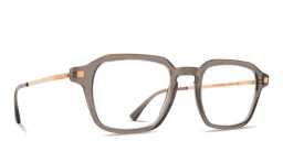Shop MYKITA Yukon Square Eyeglasses in Clear Ash online.