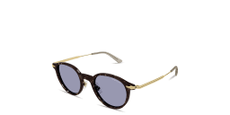 Shop MONTBLANC Nib Panthos Sunglasses in Havana online.