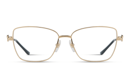 Shop Cartier Panthère de Cartier Wide Cat-Eye Eyeglasses in Gold online.