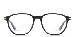 Shop MONTBLANC Nib Square Eyeglasses in Black online.
