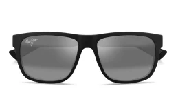 Shop Maui Jim Puakea Square Sunglasses in Black online.