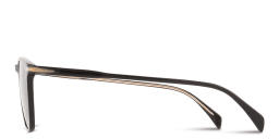 Shop DAVID BECKHAM Talisman Square Sunglasses in Black online.