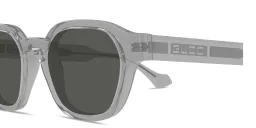 Shop GUCCI La Piscine Panthos Sunglasses in Grey online.