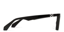 Shop OFF WHITE Dalton Unisex Rectangle Sunglasses in Black online.