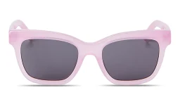 Shop OFF WHITE Lincoln Unisex Cat-Eye Sunglasses in Pink online.