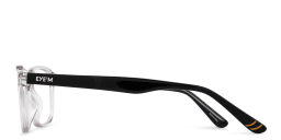 Shop EYE'M Kids Square Eyeglasses in Clear online.