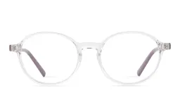 Shop EYE'M Kids Panthos Eyeglasses in Clear online.
