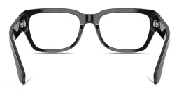 Shop Dolce & Gabbana DNA Square Eyeglasses in Black online.