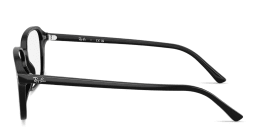 Shop Ray-Ban Raimond Optics Unisex Square Eyeglasses in Black online.